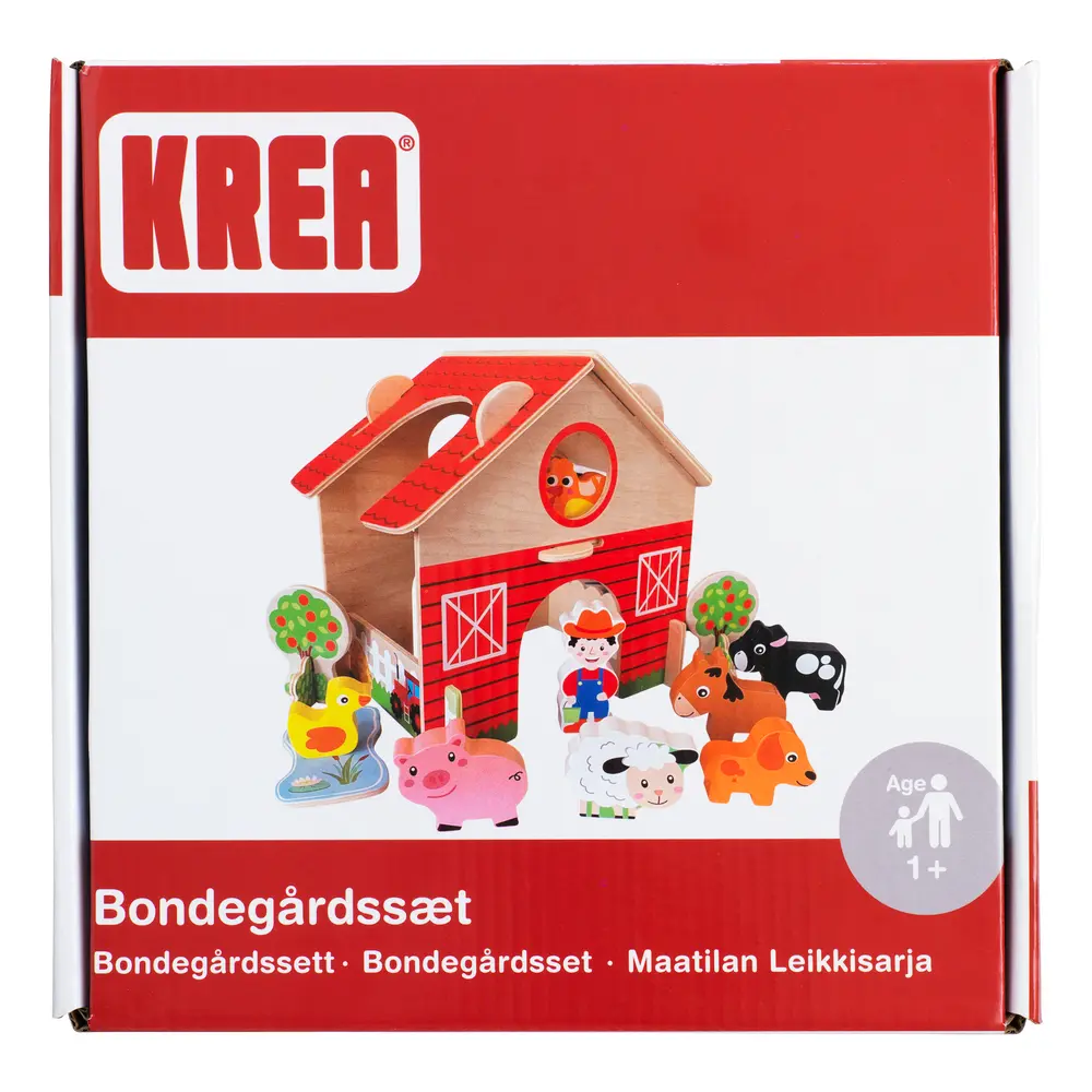 Lekset med bondgård | Leksaker - Dockor & figurer - Gårdar & djur | BabyMode