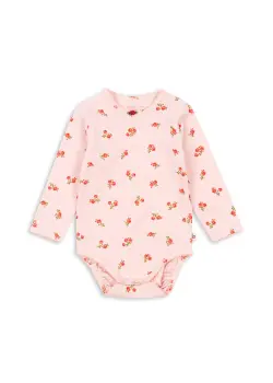 Basic Långärmad Body - Rosa Pink | Kläder - Bodys & overaller - Långärmad body | BabyMode