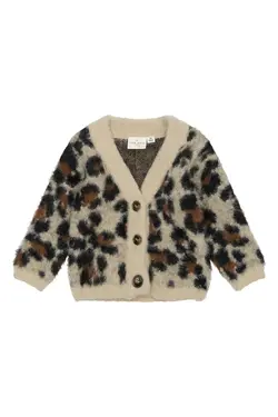 Kofta Pamela Jacquard - Feather Gray | Kläder - Toppar - Koftor, västar & tröjor | BabyMode