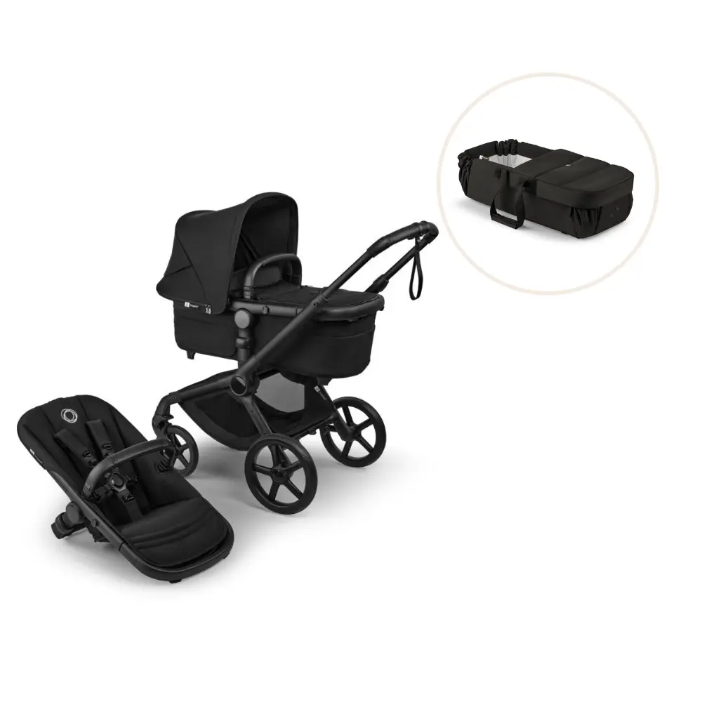Bugaboo Fox 5 Renew Barnvagn - Heritage Black/Black