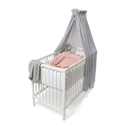 Sänghimmel Liten - Grå | Barnrum - Textilier - Sänghimmel & stativ | BabyMode