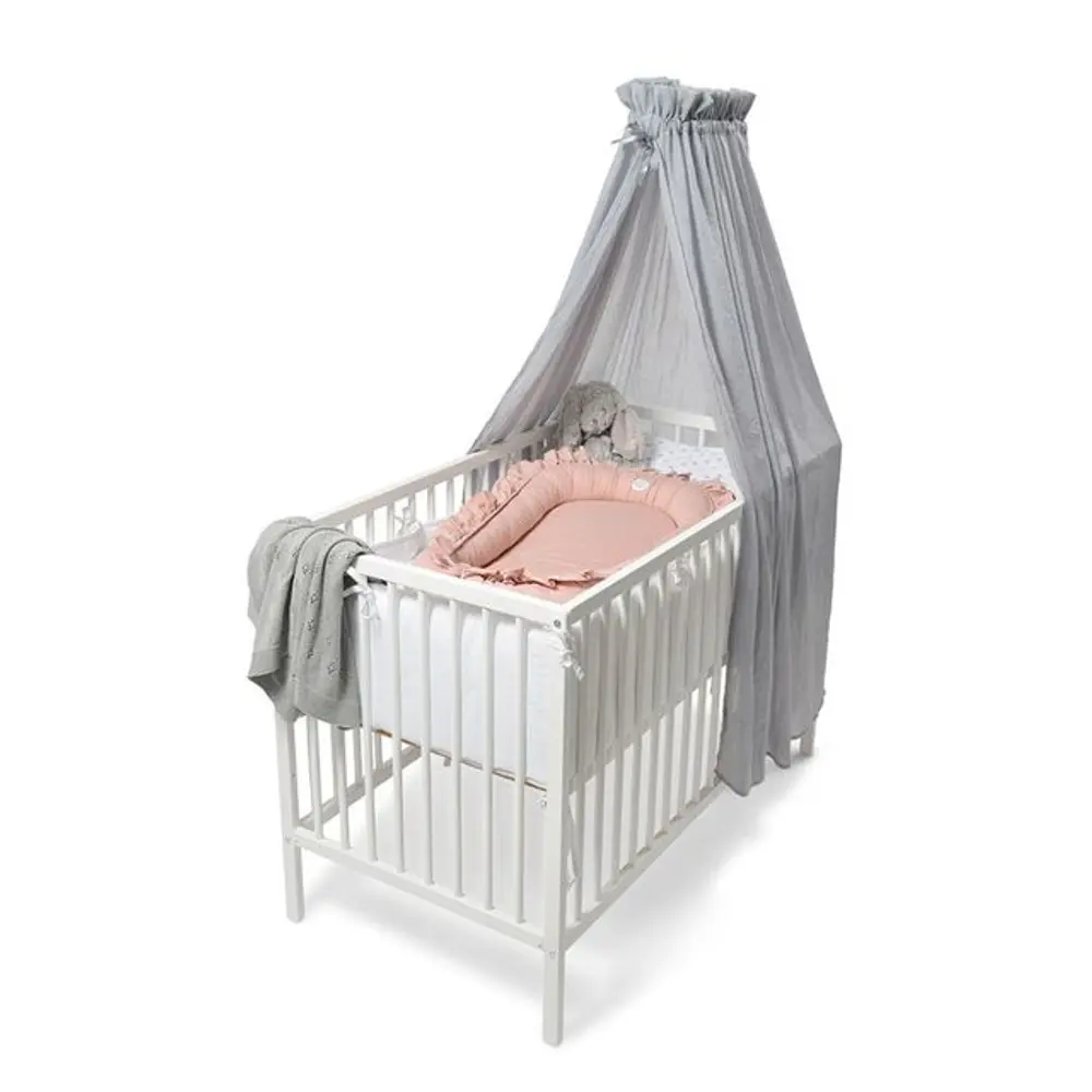 Sänghimmel Liten - Grå | Barnrum - Textilier - Sänghimmel & stativ | BabyMode