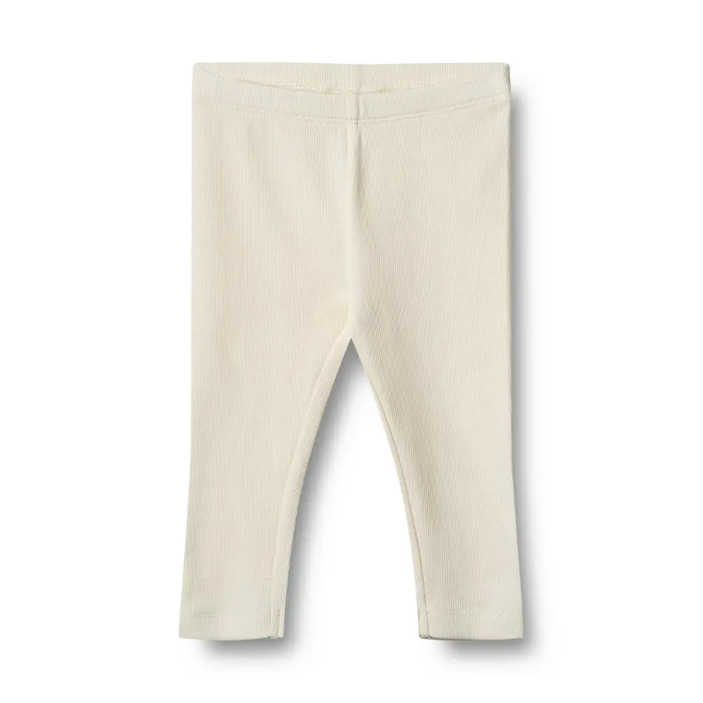 Jersey Leggings Jules - Ivory - 92 | Barnkläder - Underdelar - Leggings | BabyMode