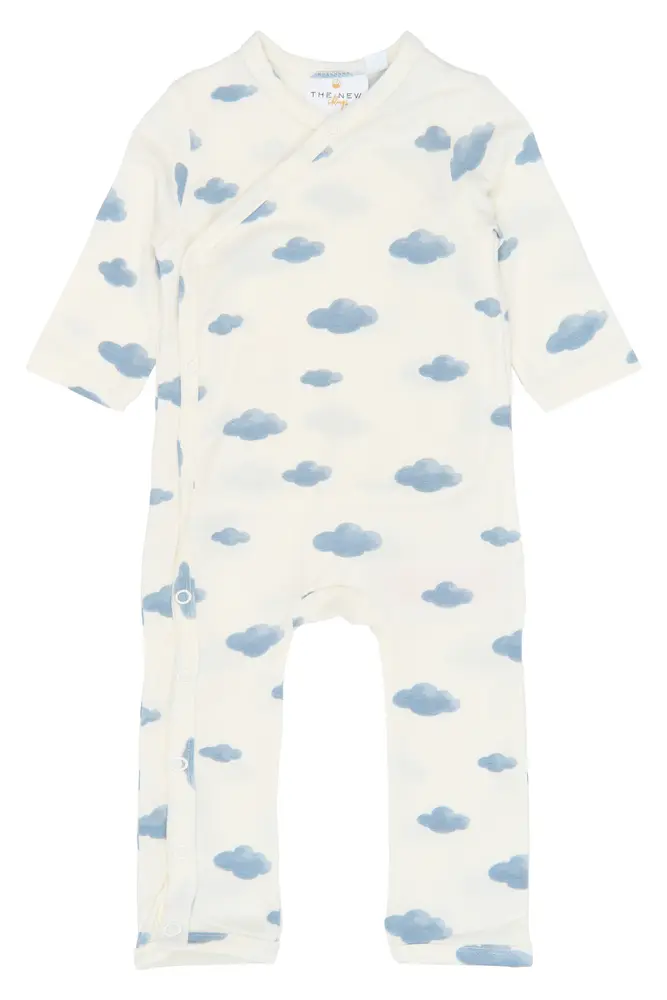 The New Siblings Vireo Modal Wrap Jumpsuit - Gardenia  - 50
