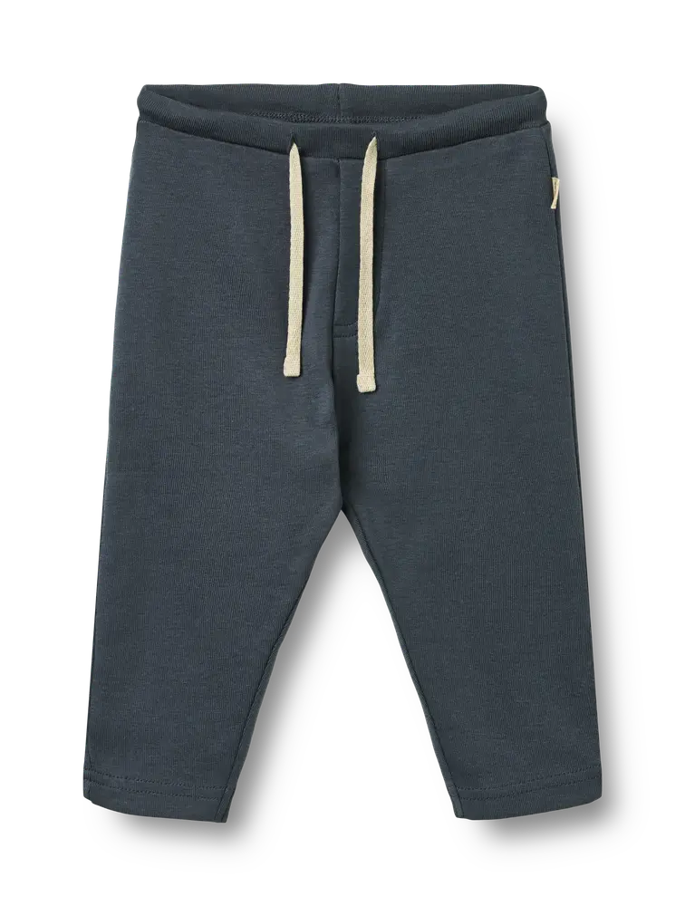Manfred Jersey Byxor - Ink - 74 | Barnkläder - Underdelar - Byxor | BabyMode