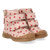 Tex Stövlar Med Velcro - Rose Hearts/Dusty Mauve