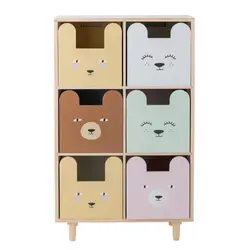 Calle Bokhylla med Lådor - Natur KejsarTrä | Barnrum - Möbler - Hyllor & skåp | BabyMode