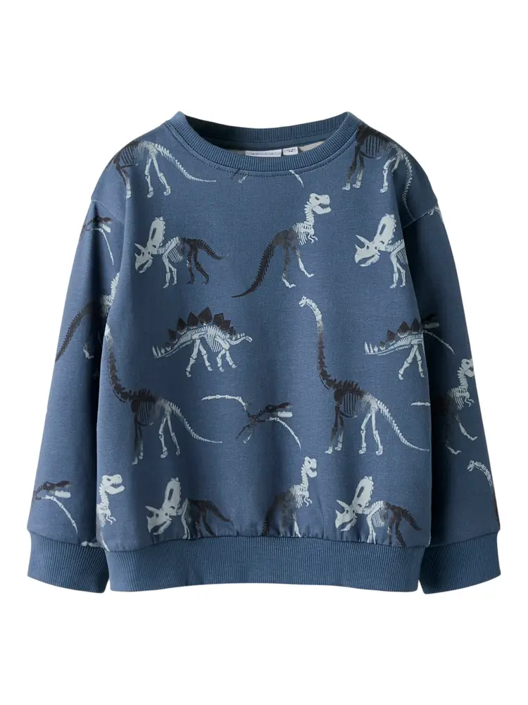 Fabia Sweatshirt - Vintage Indigo - 98 | Barnkläder - Toppar - Koftor, västar & tröjor | BabyMode