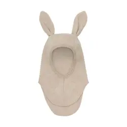 Elefanthue m. Ører Uld Fleece - 2044 | Kläder - Ull - Ullmössor, ullvantar och ulltossor | BabyMode