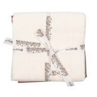 Muslinfilt 2-pak, 75x75 cm - Balsam cream