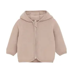 Jakke m. Ører Uld Fleece - 5510 | Kläder - Ull - Ulltröjor | BabyMode