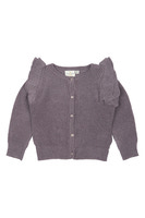 Perle Strik Glitter Cardigan - GRAY RIDGE