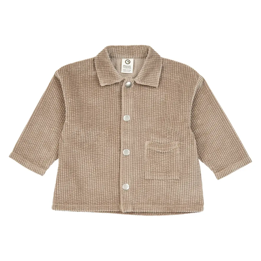 Müsli Cordory Skjorta - Walnut - 86