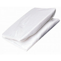 Lakan till babynest 38x80 cm - Vit