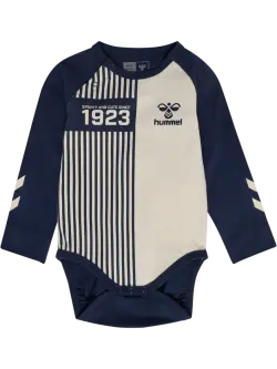 Stripy body langærmet - black iris | Kläder - Bodys & overaller - Långärmad body | BabyMode