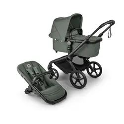 Fox 5 Renew complete - Black/forest green | Barnvagnar - Duovagnar - Alla duovagnar | BabyMode