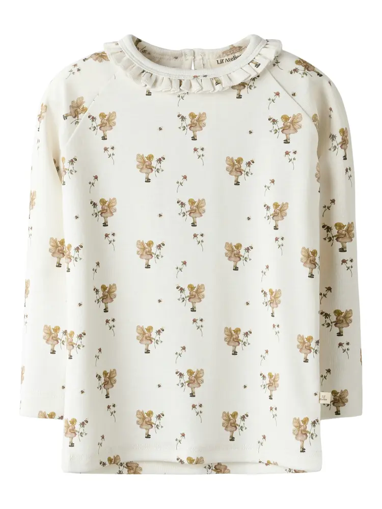Långärmad Tröja Laya - Coconut Milk - 116 | Barnkläder - Toppar - Blusar | BabyMode