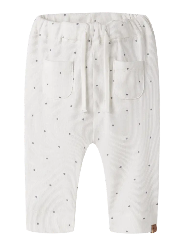 Lil' Atelier Gago Kem Byxor - Coconut Milk - 80