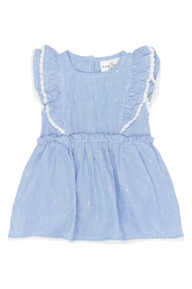 Thea Bodyklänning - Forever Blue Striped - 92 | Barnkläder - Toppar - Klänningar - Bodyklänningar | BabyMode