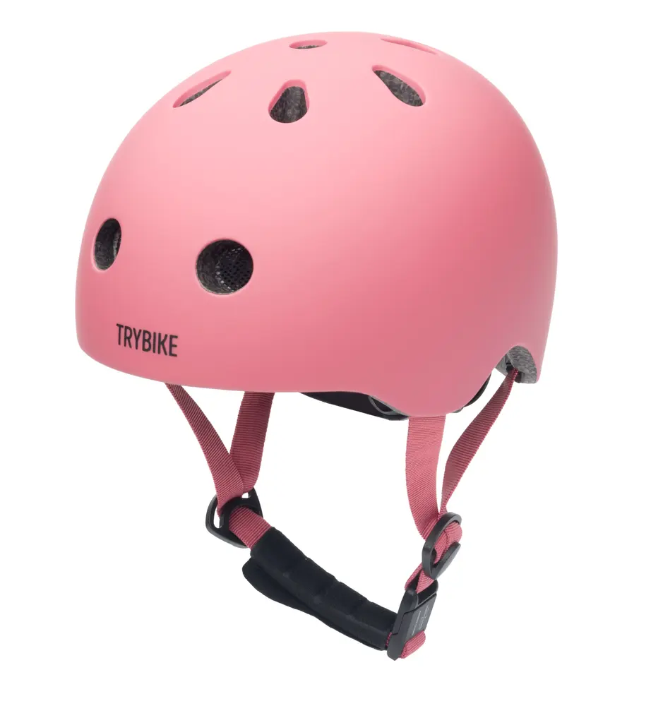 Trybike Cykelhj&auml;lm Med Retrolook &ndash; Vintage Rosa XS