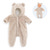 Dukketøj, Blød "Teddy" Overall, 30 cm