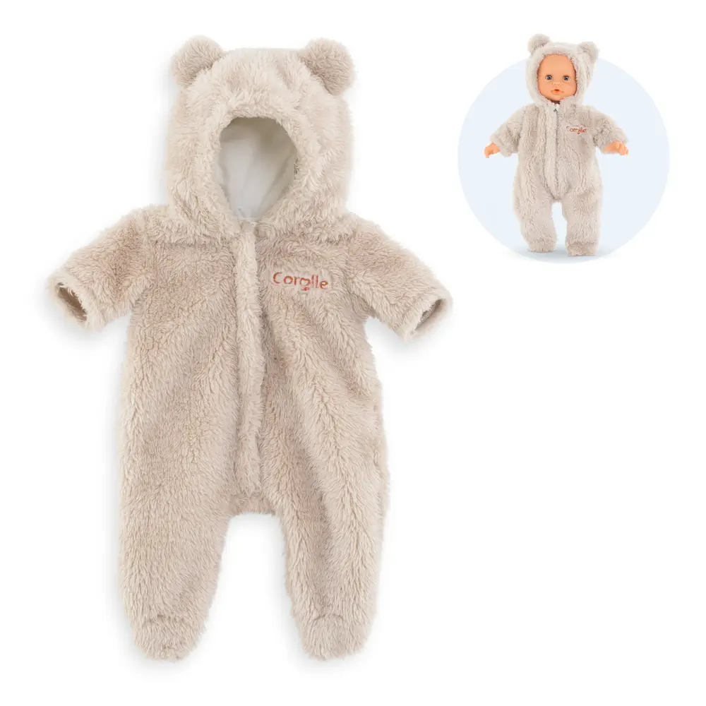 Dockkläder Teddyoverall Blå - 30 cm | Leksaker - Dockor & figurer - Tillbehör för dockor | BabyMode