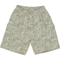 Leopard printet cargo shorts - 690000218
