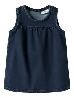 Denim Spencer - Dark Blue Denim | Kläder - Toppar - Klänningar - Klänningar | BabyMode