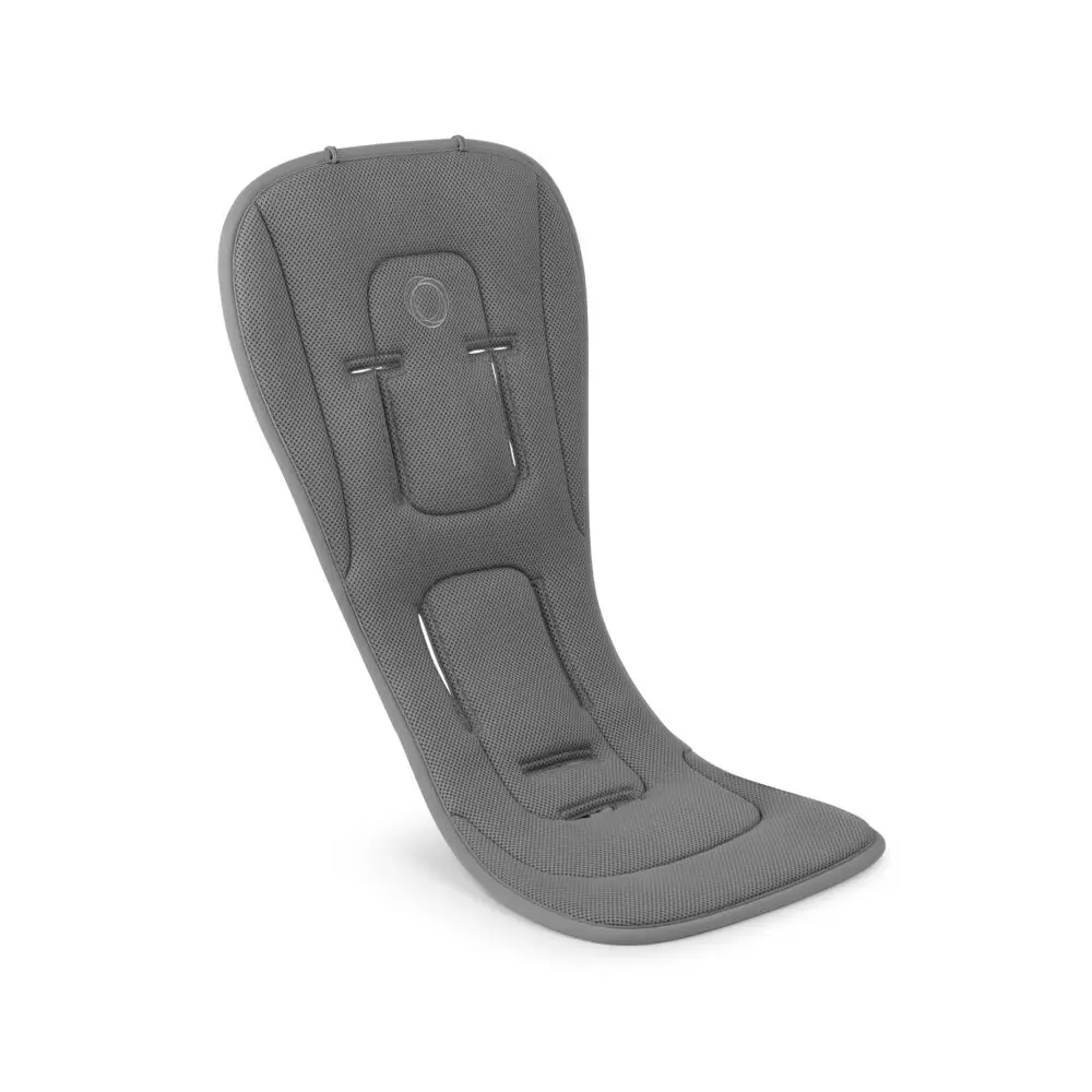 Bugaboo Dual Comfort Sittdyna - Moon Grey | Barnvagnar - Barnvagnstillbehör - Barnvagnsdynor | BabyMode