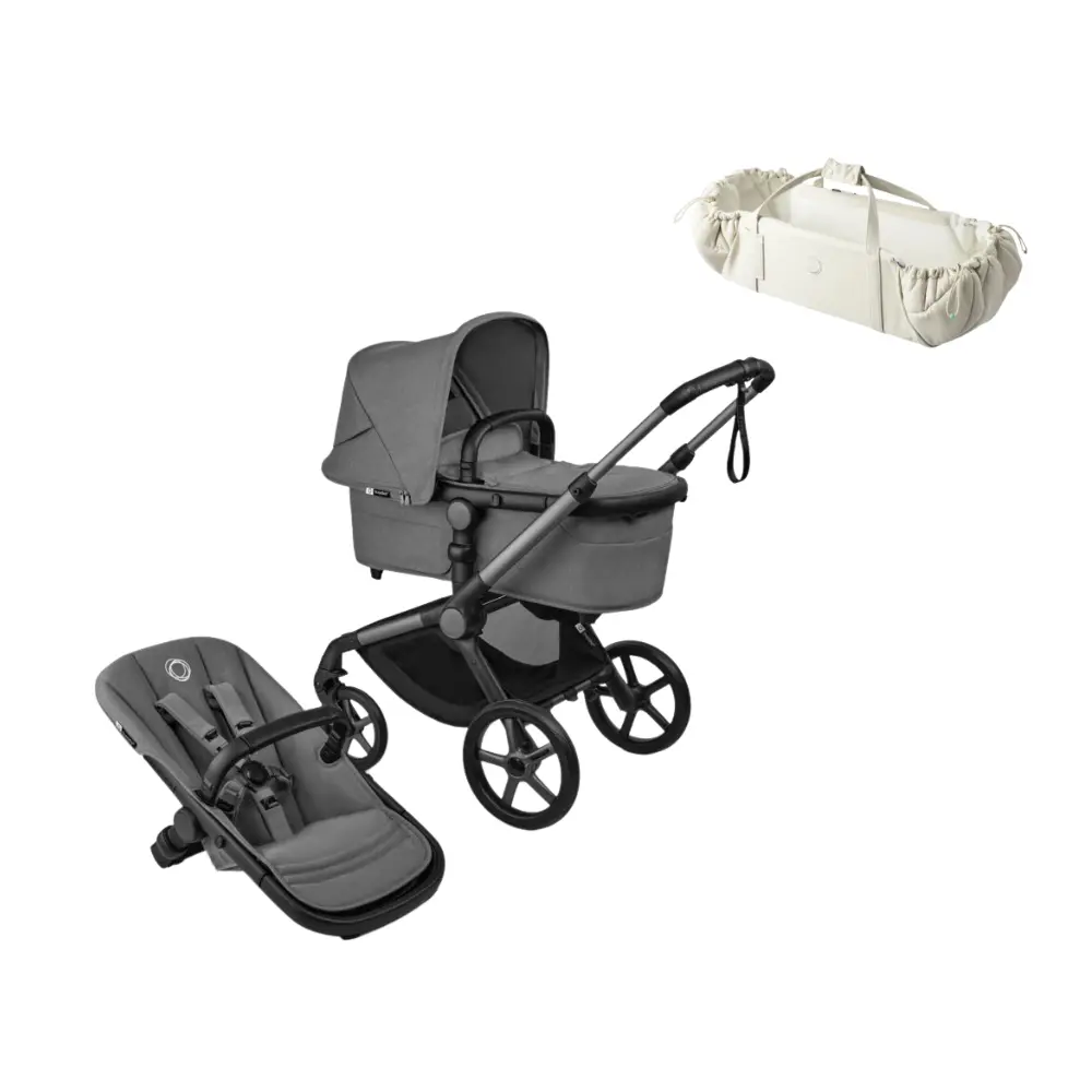 Bugaboo Fox 5 Renew Barnvagn - Moon Grey/Graphite