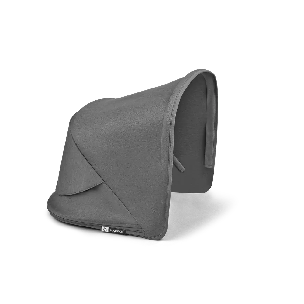 Bugaboo Fox 5 Renew Sufflett - Moon Grey | Barnvagnar - Barnvagnstillbehör - Parasoll & suffletter | BabyMode