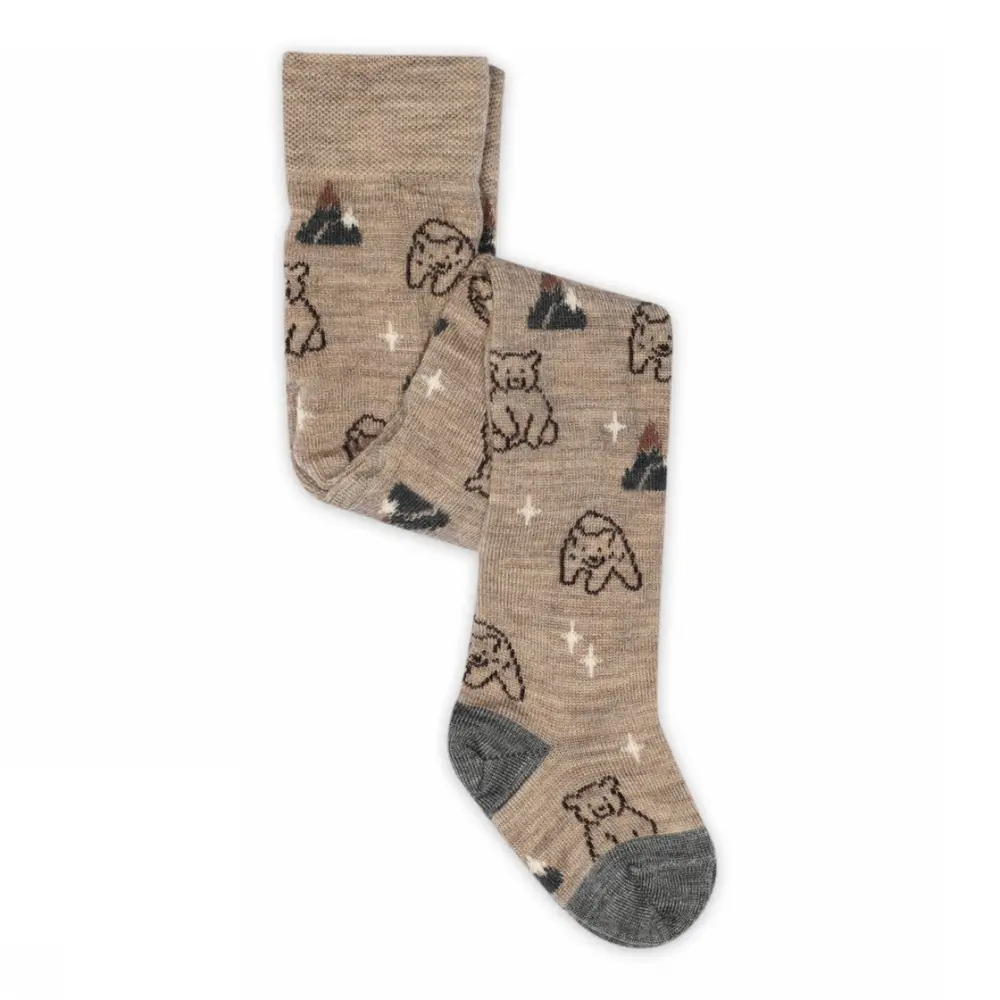 MP Denmark Marvin Strumpbyxor - Light Brown Melange - 80