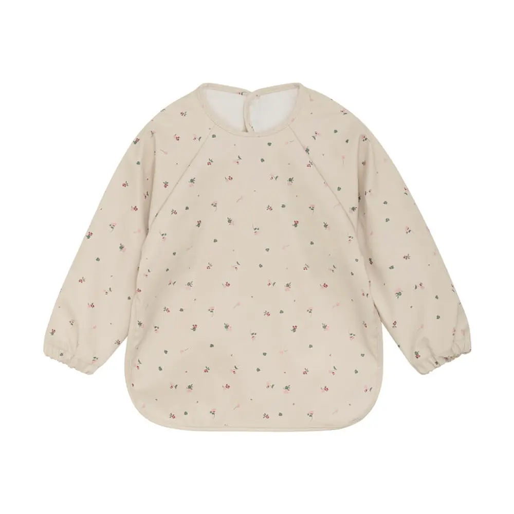 Celavi Långärmad Haklapp - Rose Brown - ONE SIZE | Baby & Barn - Äta - Haklappar | BabyMode