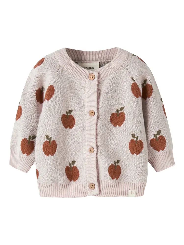 Lulio Cardigan - Hushed Violet - 80 | Barnkläder - Toppar - Koftor, västar & tröjor | BabyMode
