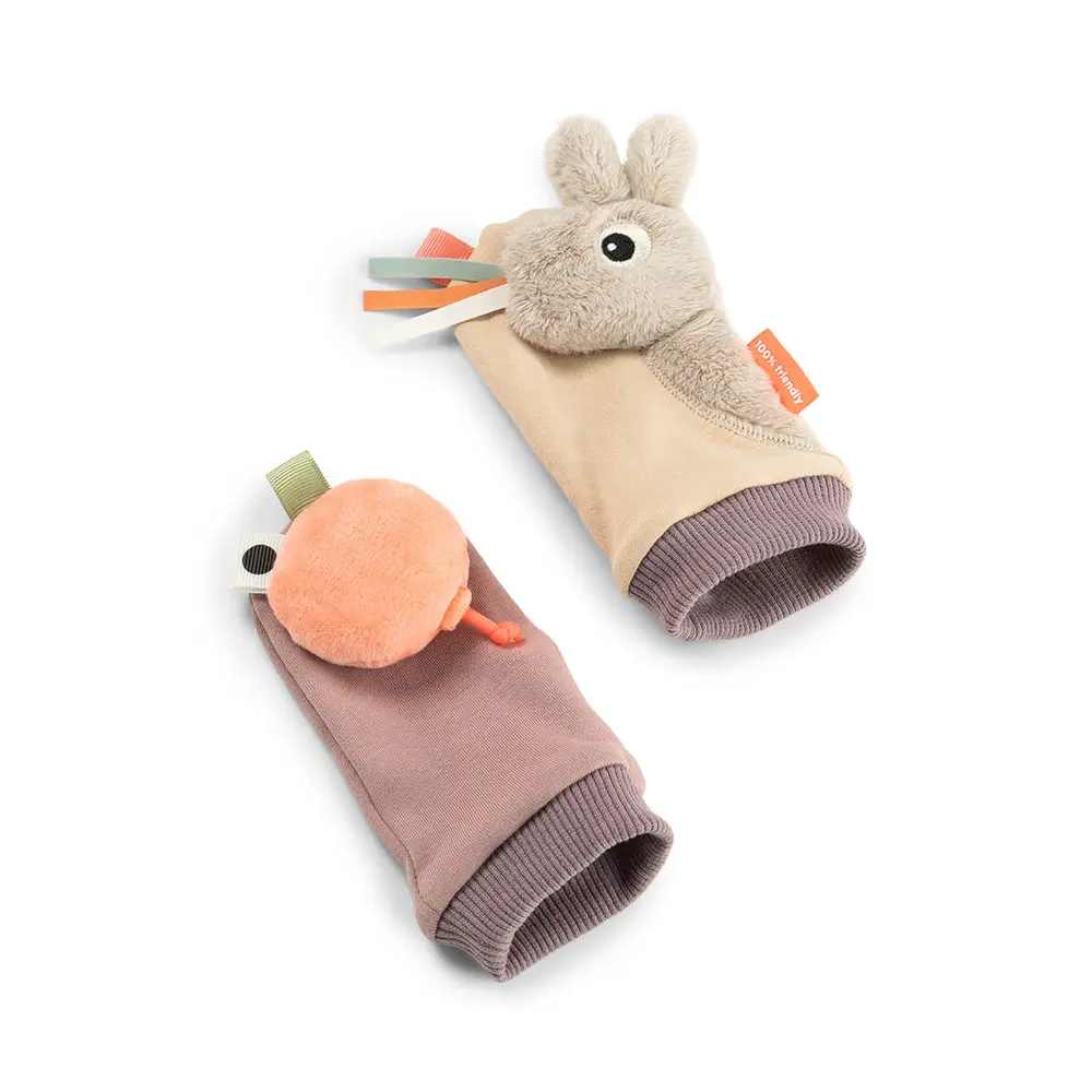 Skallrande Strumpor - Celebration Sand | Leksaker - Babyleksaker - Aktivitetsleksaker | BabyMode