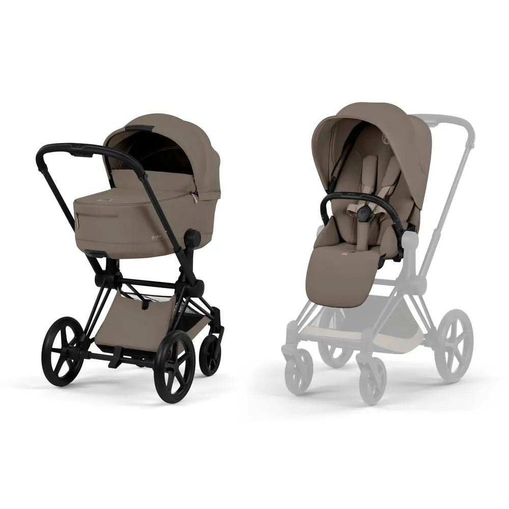 Cybex Priam Duovagn - Coconut Brown/Black