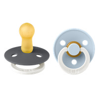 Napp Colour 2-pack Latex Rund night - Iron/Baby Blue