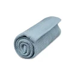 Filt Soft Grid EKO - Dim Blue | Barnrum - Textilier - Filtar & swaddlers | BabyMode