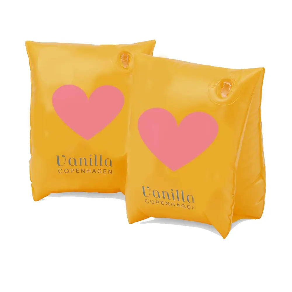 Vanilla Copenhagen Armpuffar - Neon Hearts | Leksaker - Vattenlek - Badtillbehör | BabyMode