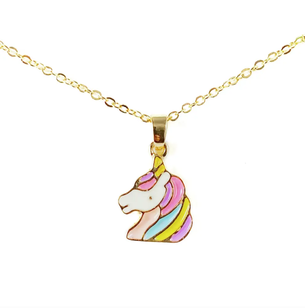 Halsband Rainbow Unicorn | Barnkläder - Temakläder - Festkläder & tillbehör | BabyMode