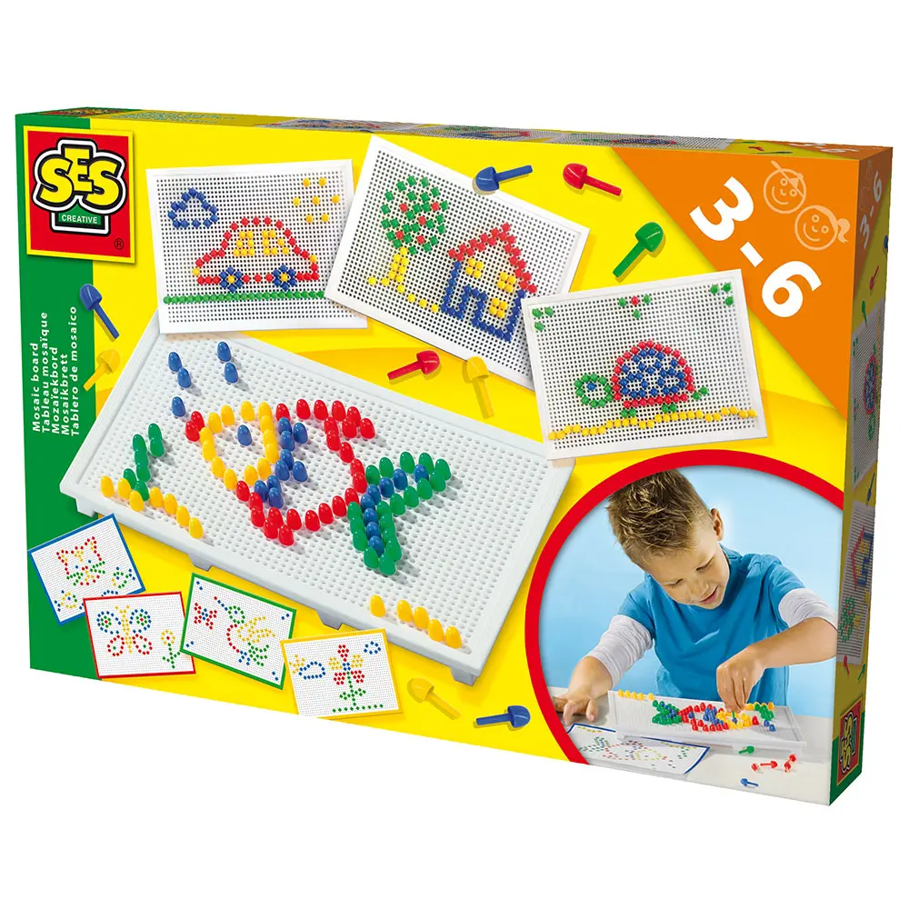 Stiftmosaik | Leksaker - Kreativ lek - Kreativa set | BabyMode