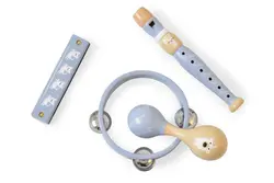 Musikset - Blå | Leksaker - Kreativ lek - Musikaliska leksaker | BabyMode