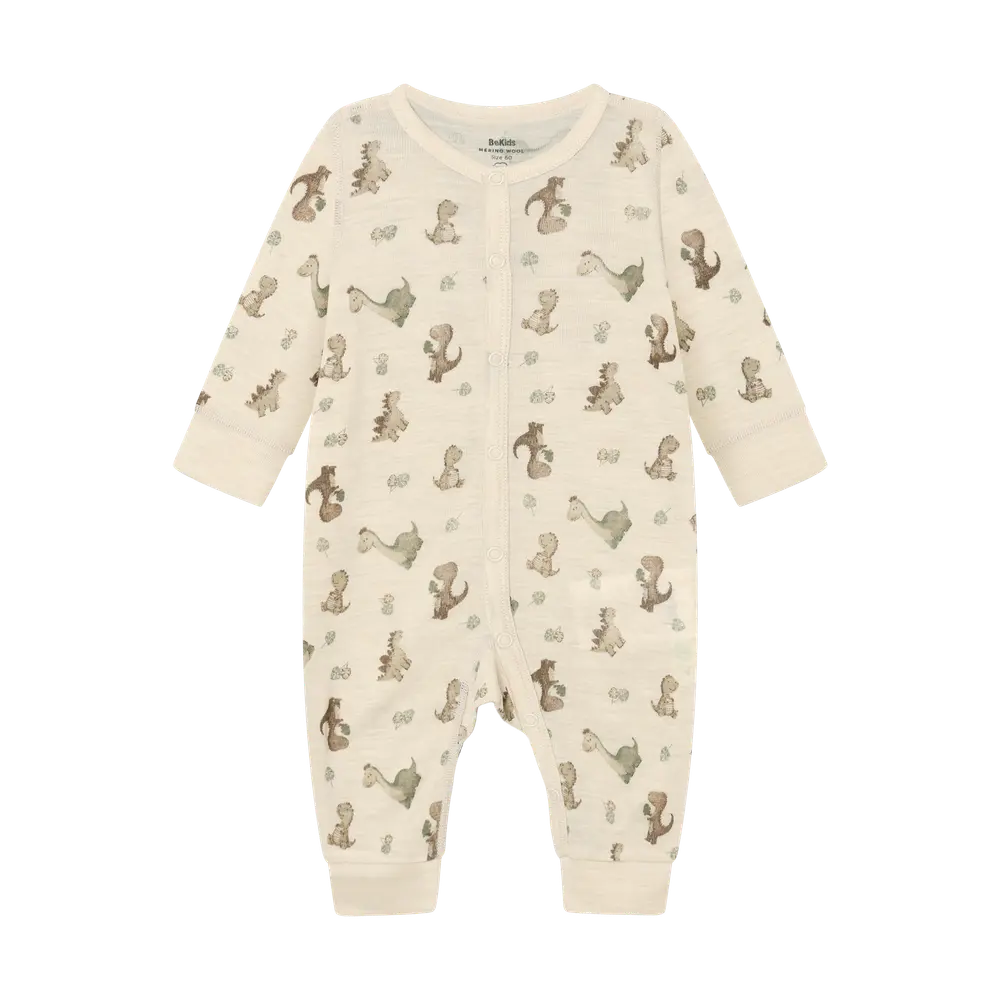 BeKids Ulljumpsuit - Forest Fog - 70