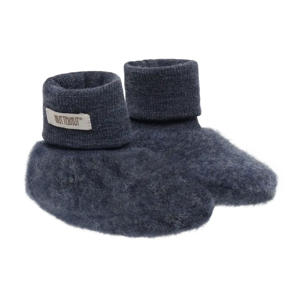 Huttelihut Tossor Ullfleece - Ombre Blue Melange - 74\80