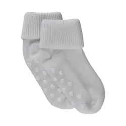 Ribbade Strumpor - White | Kläder - Strumpor & strumpbyxor - Halkfria strumpor | BabyMode