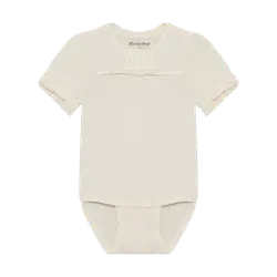 Kortärmad Body - Vanilla Ice | Kläder - Bodys & overaller - Kortärmad body | BabyMode