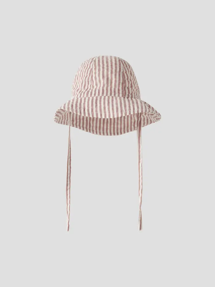 Hipe Solhatt - Mocha Mousse - 45/47 | Barnkläder - Mössor, vantar och tossor - Solhattar | BabyMode
