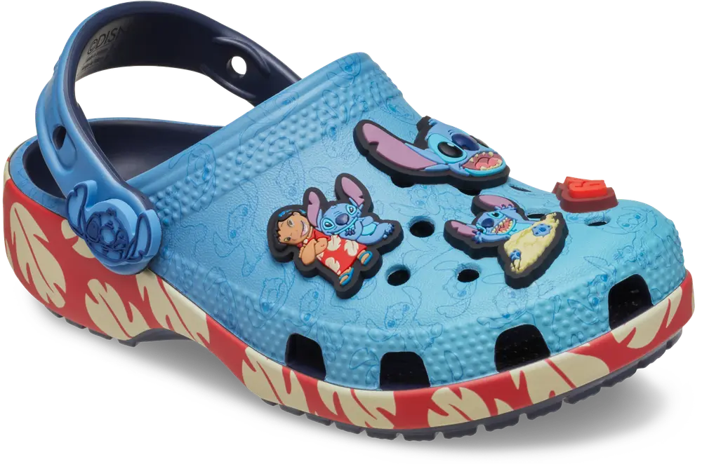 Crocs Stitch IAM Classic Clog K - Multi - 28/29 | Barnskor - Barnsandaler - Sandaler med stängd tå | BabyMode