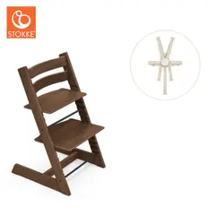 Tripp Trapp inkl. Sele - Oak Warm Brown | Baby & Barn | BabyMode