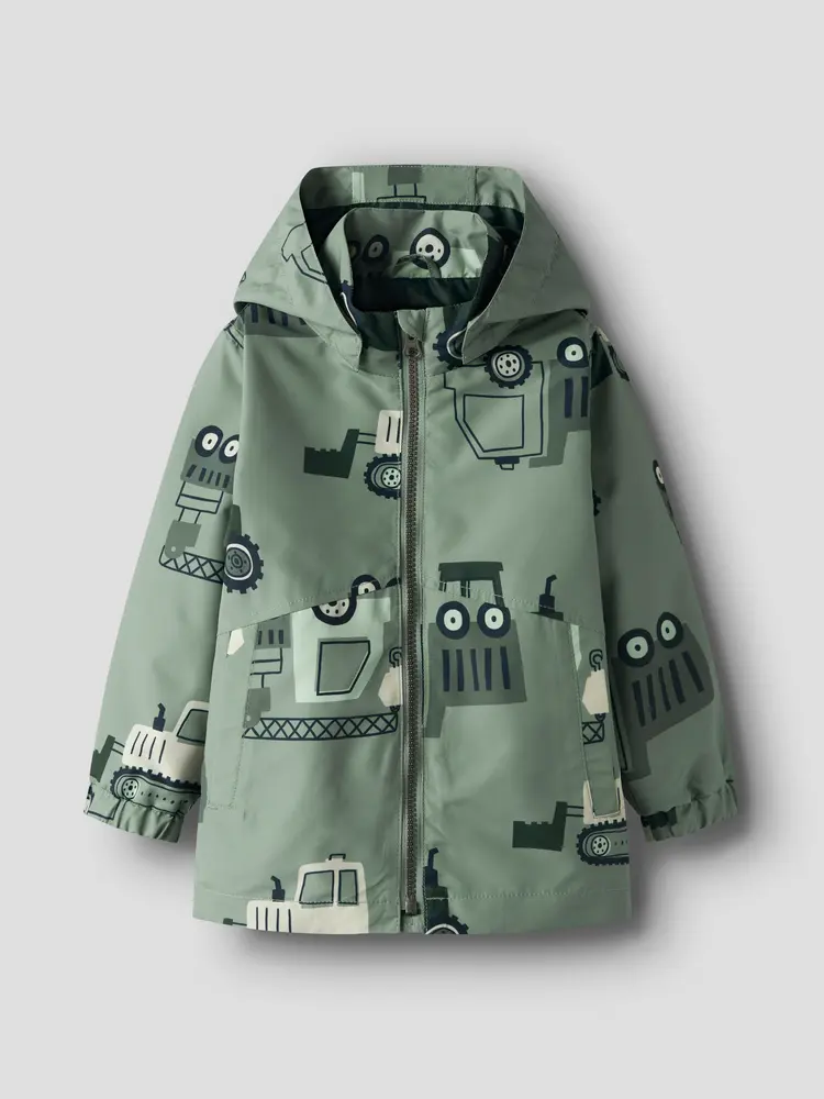 Max Jacka m. Tryck - Chinois Green - 110 | Barnkläder - Ytterplagg | BabyMode